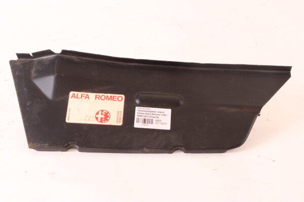 Verbindungsteil -blech hinten links Berlina 1750 - 2000 NOS Original